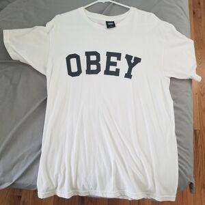 Obey white tshirt